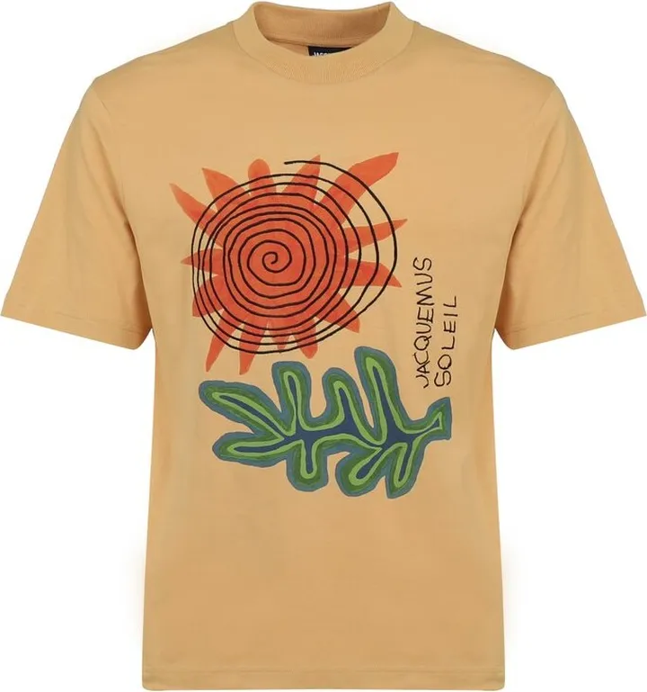 Jacquemus Graphic Logo Printed Crewneck T-Shirt