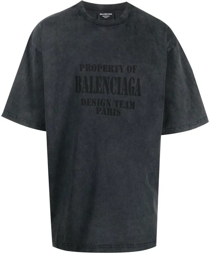 Large-fit Property logo-print T-shirt