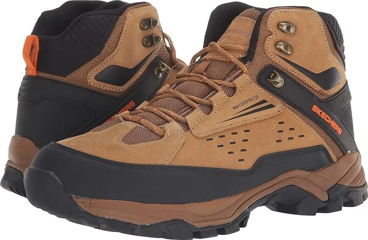 SKECHERS Relaxed Fit Polano Norwood (Camel) Men's Boots