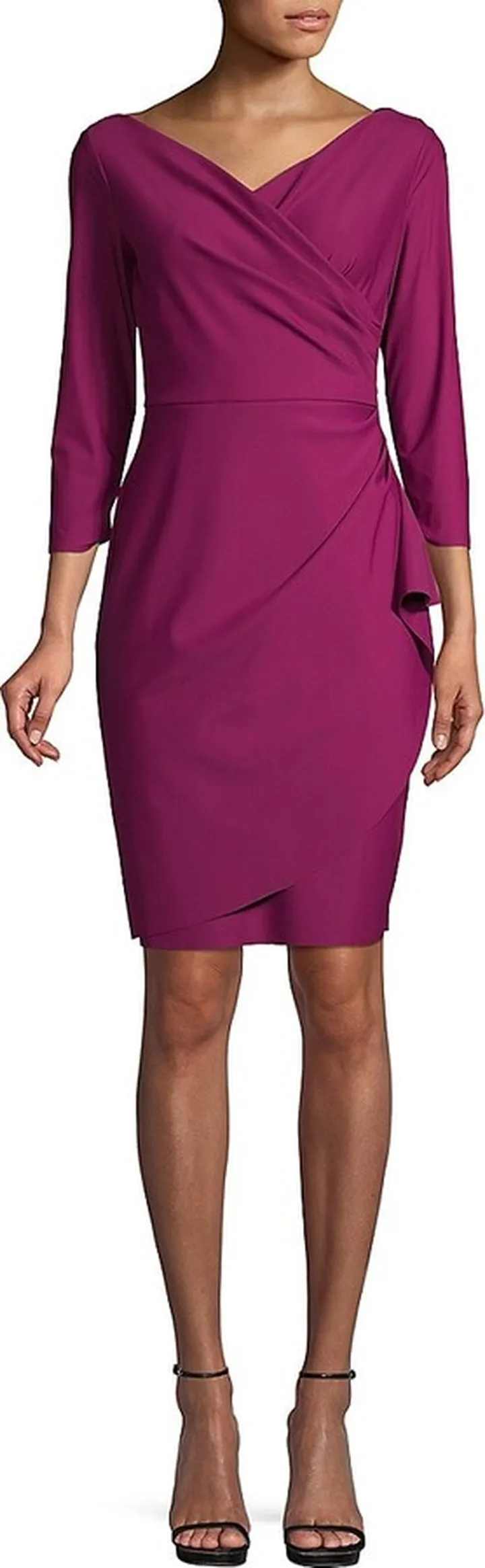 Wrap Sheath Dress