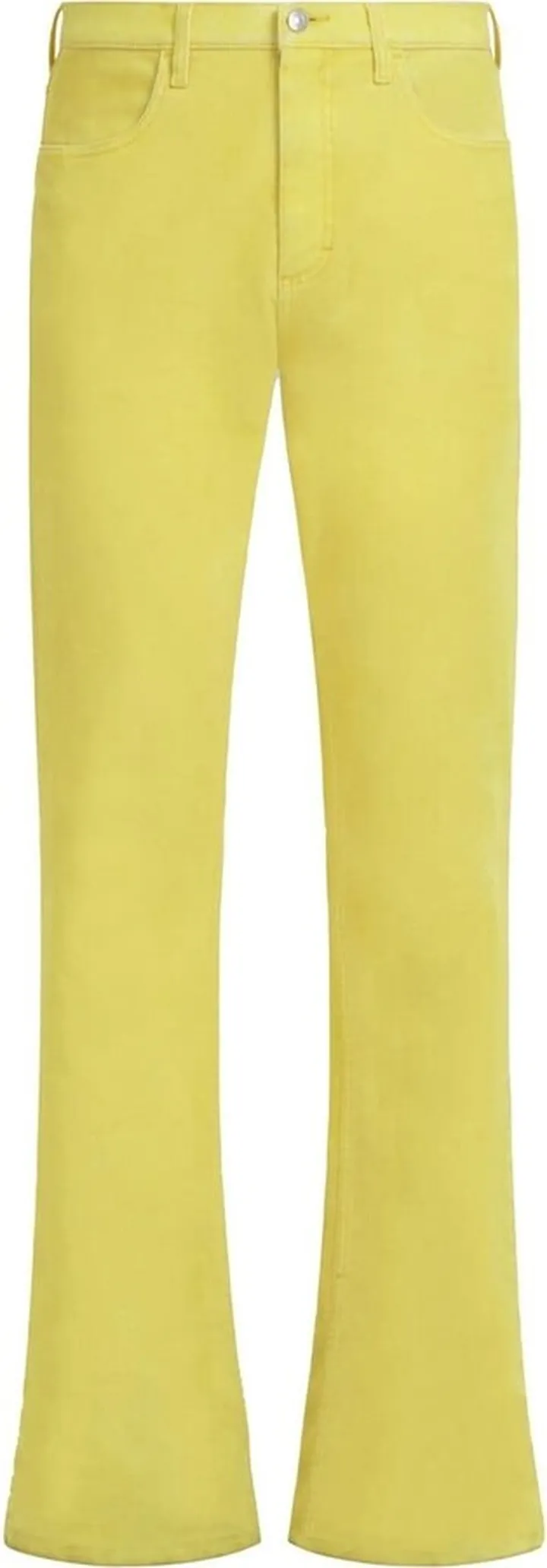 Flared Twill Trousers