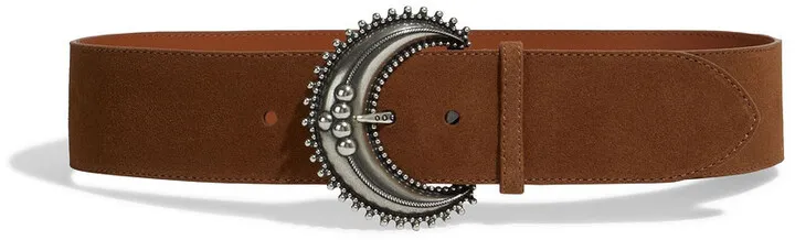 Jourdan suede belt