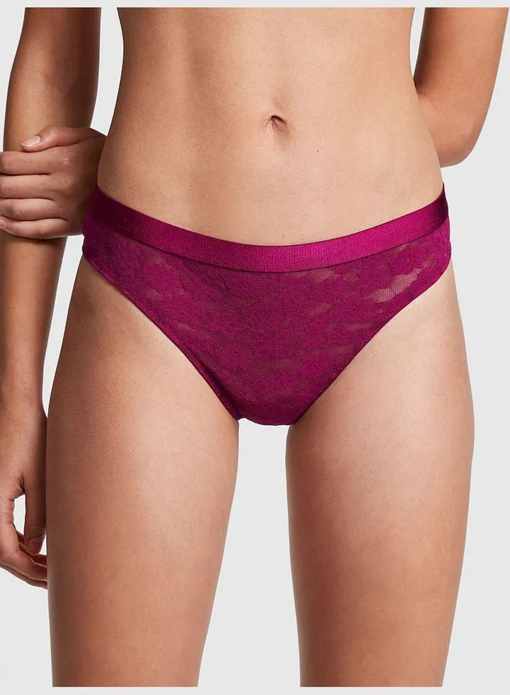Wear Everywhere Lace Thong Panty