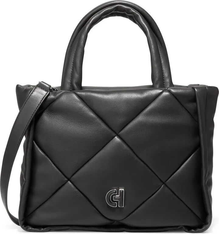 Puff Quilted Leather Tote