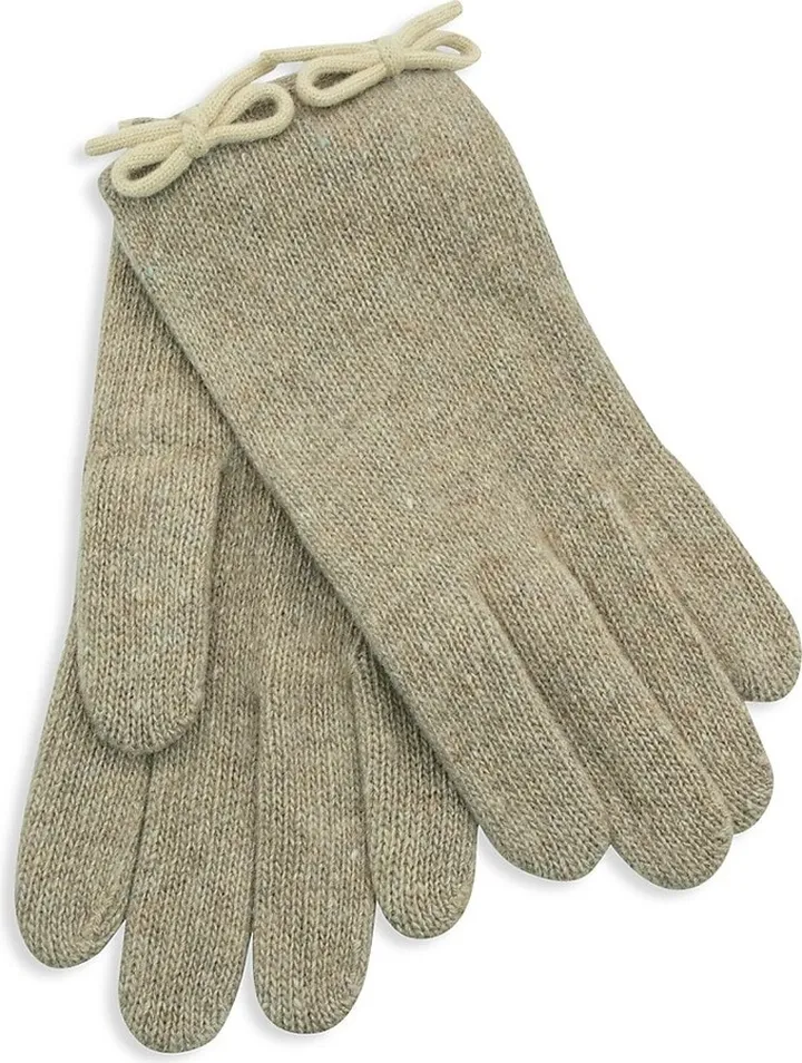 Bow Cashmere Blend Gloves
