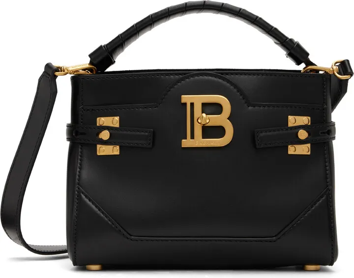 Balmain Black B-Buzz 22 Bag