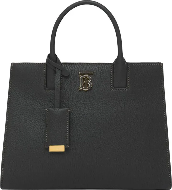 Burberry Mini Leather Frances Tote Bag