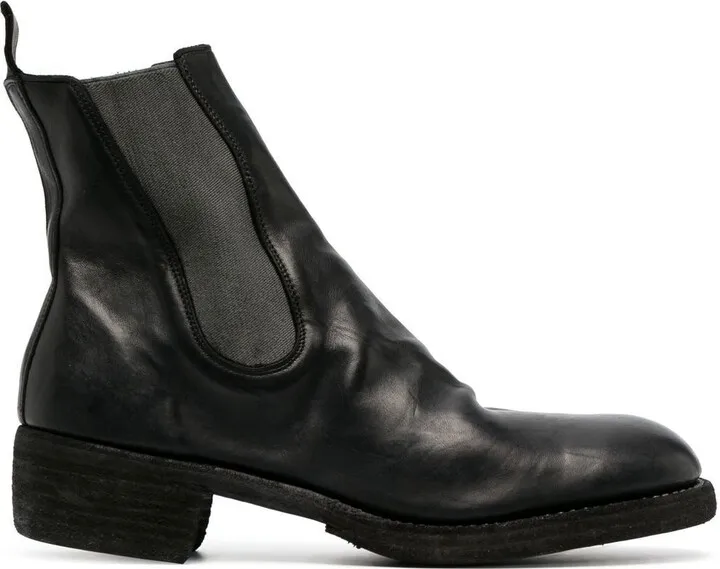 leather Chelsea boots