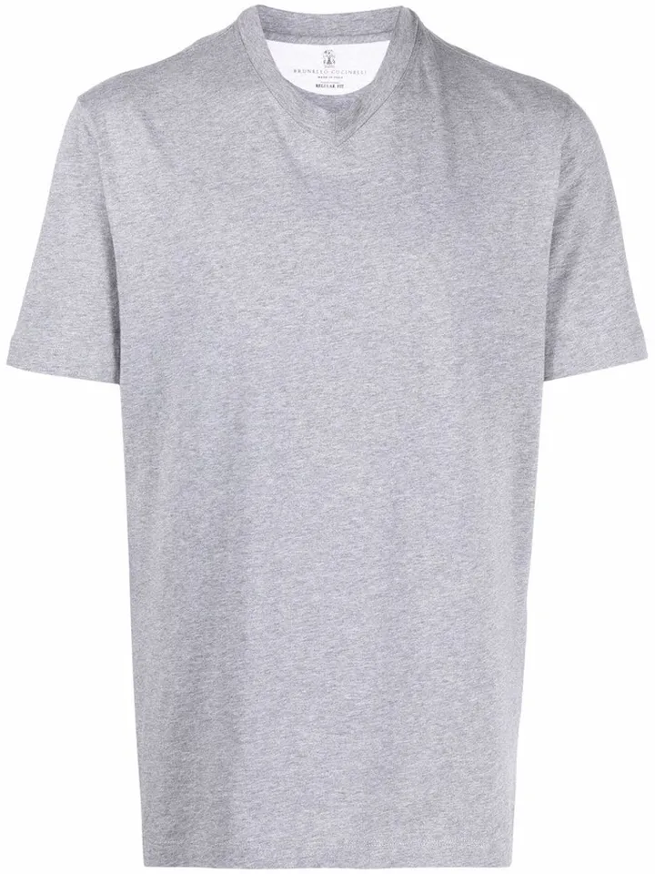 V-neck cotton T-Shirt