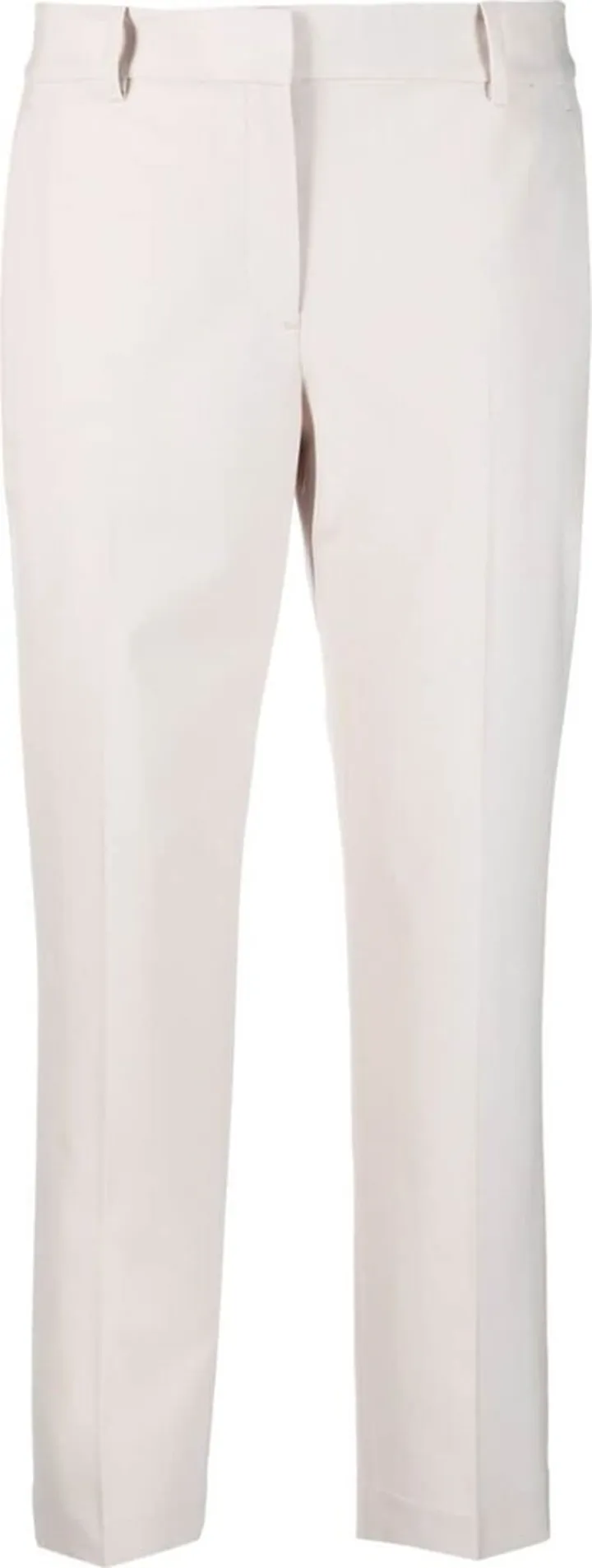 Mid-Rise Cropped Trousers