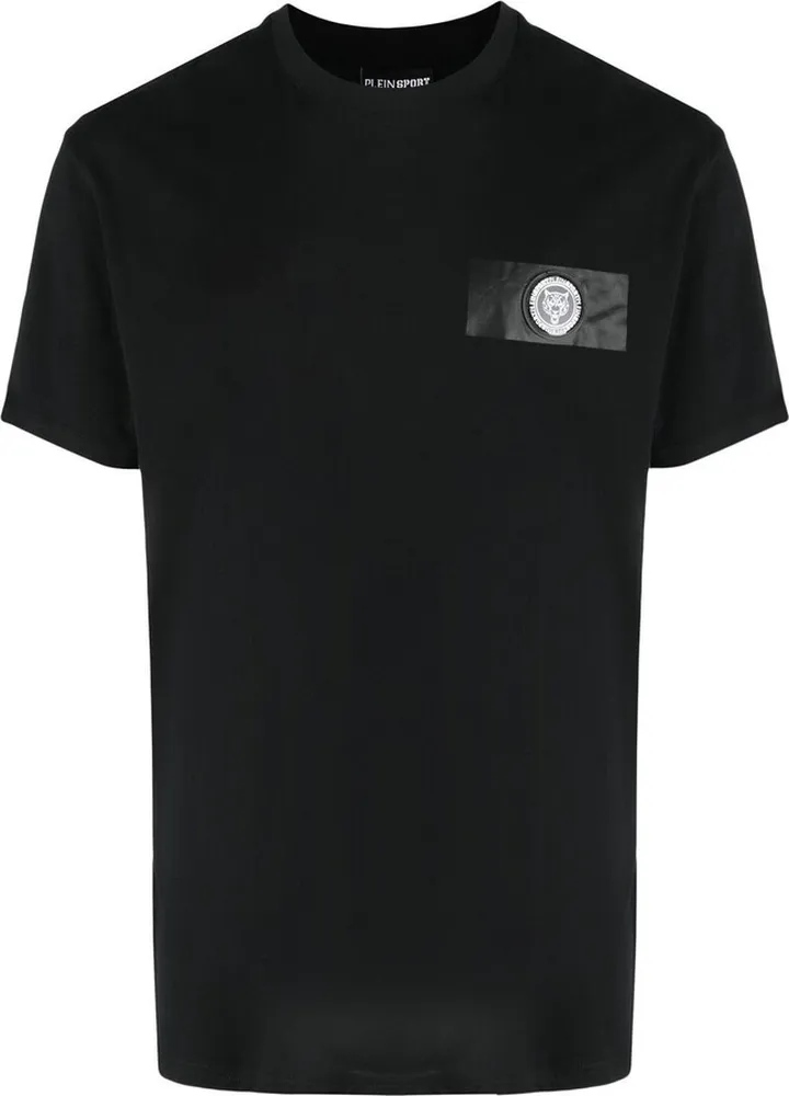 logo-patch short-sleeved T-shirt