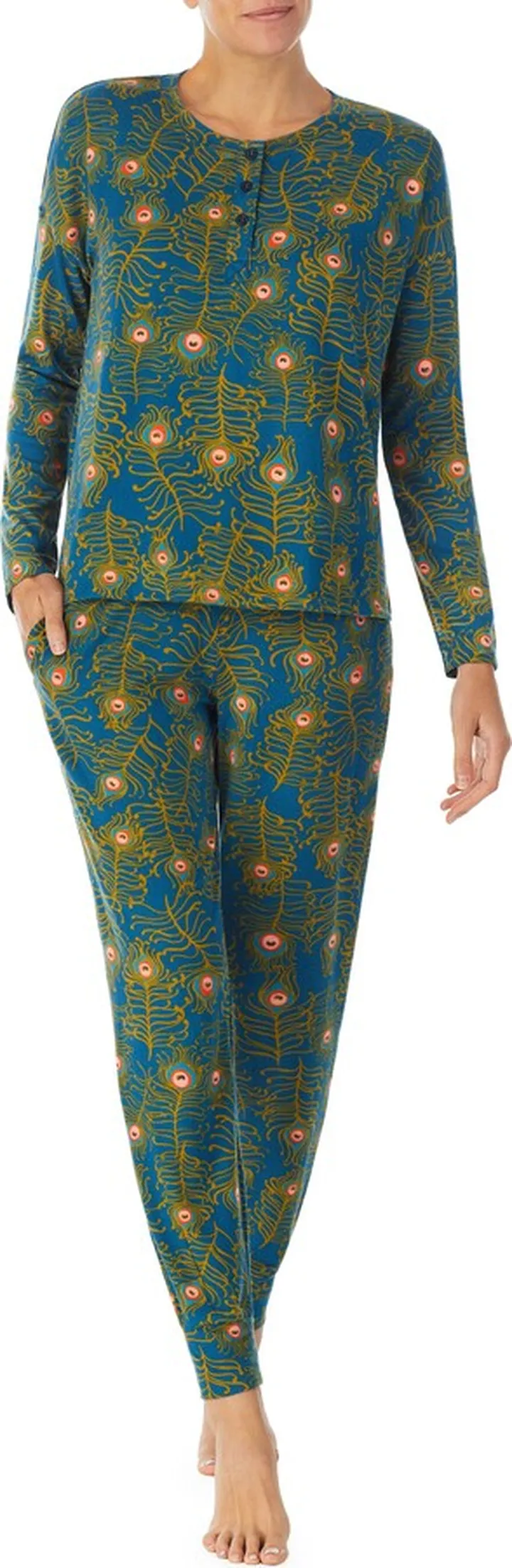 Print Crop Pajamas