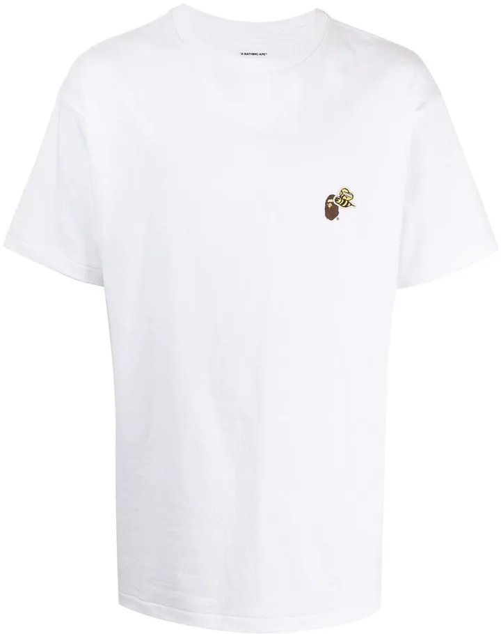 rear logo-print T-shirt