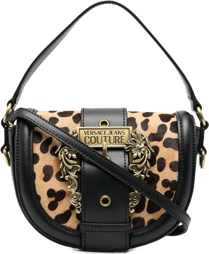 Baroque-buckle tote bag