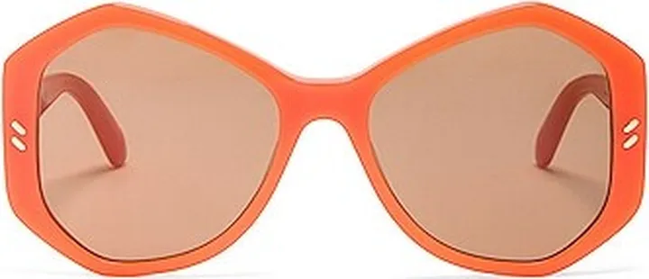 Stella McCartney Acetate Sunglasses in Orange