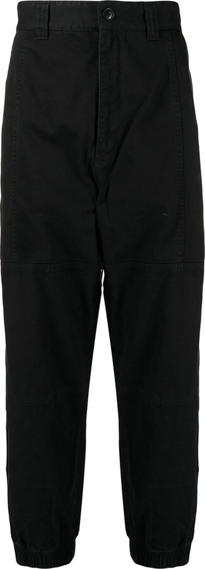 High-Waist Tapered Trousers