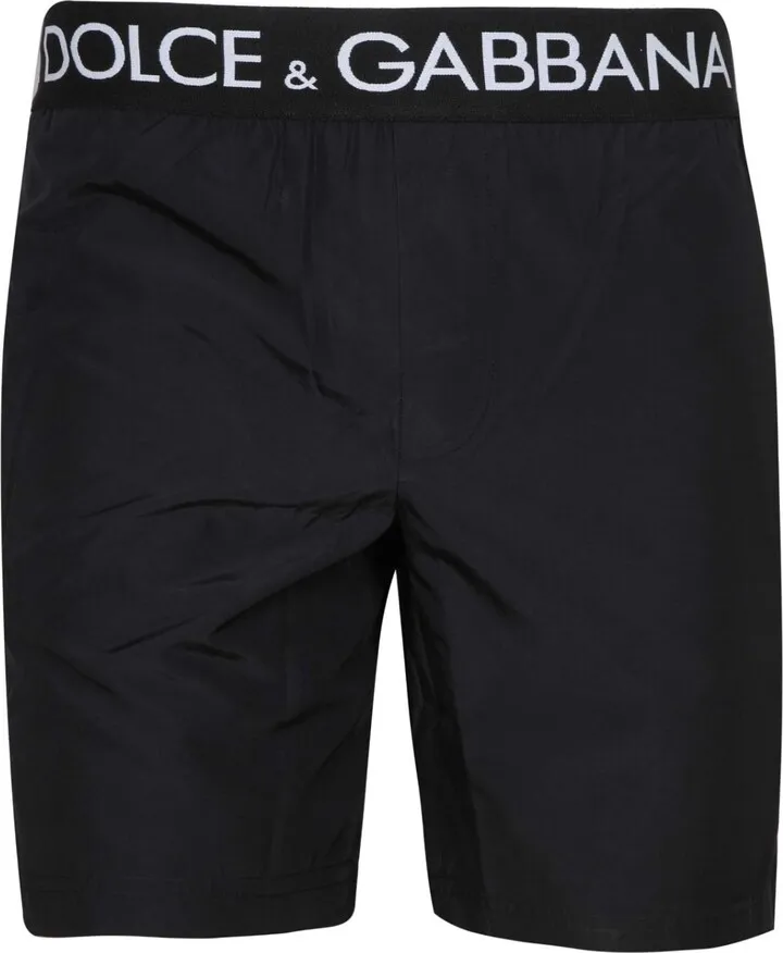 Swimsuit With Black Logo