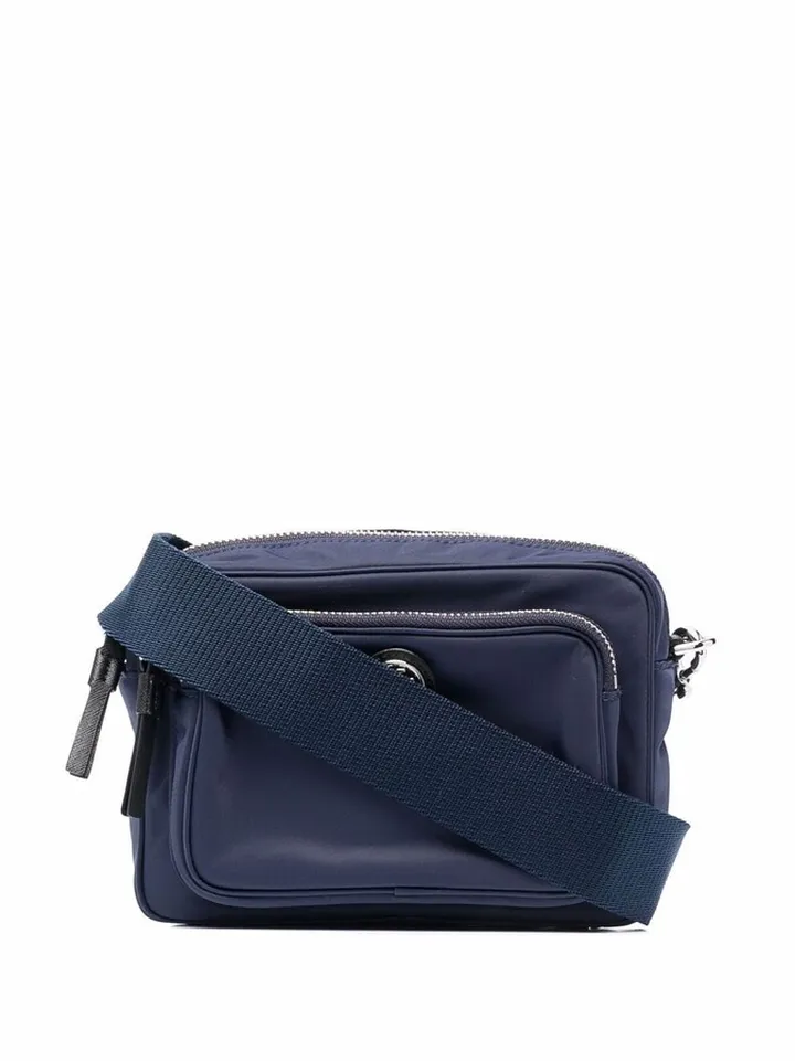Logo Plaque Crossbody Bag