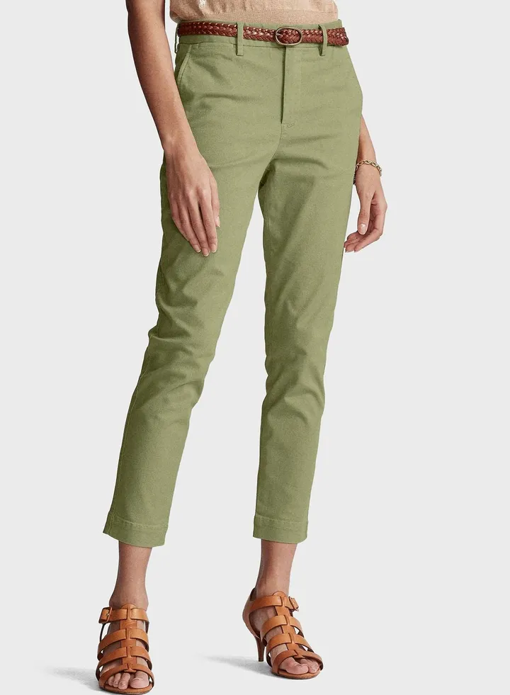 Straight Cropped Pants