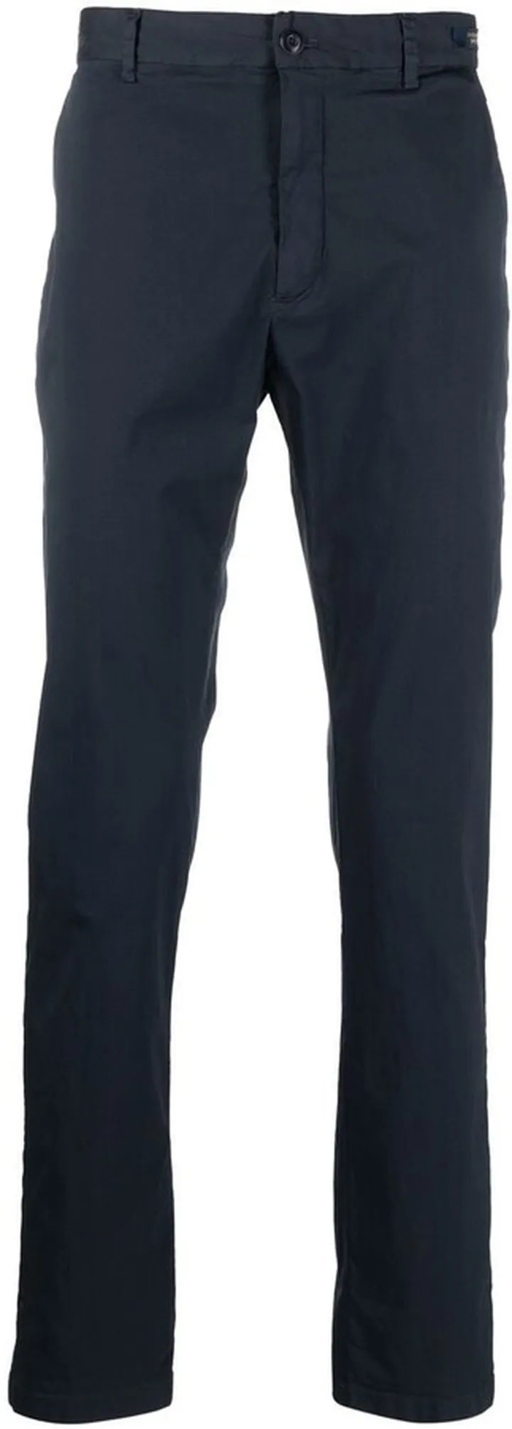 Mid-Rise Straight Leg Trousers