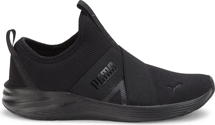 Logo Mesh Slip-On Sneakers
