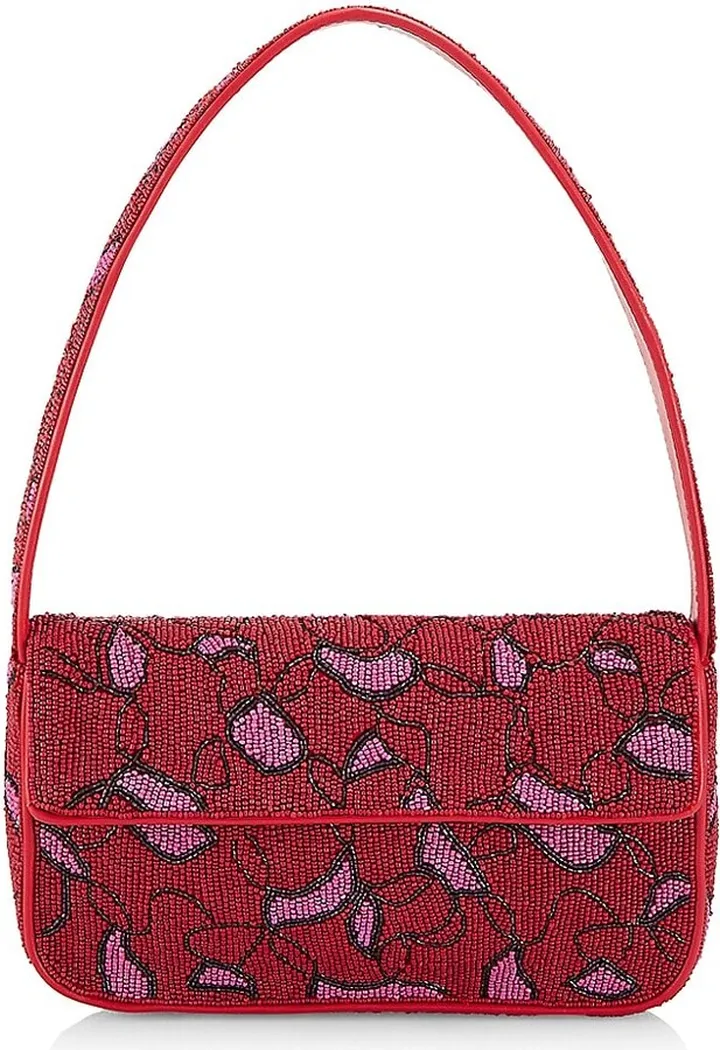 Tommy Beaded Shoulder Bag