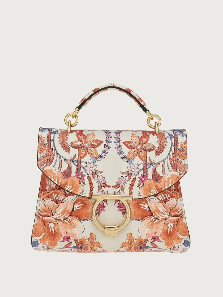 Ferragamo Women Gancini top handle Multicolor