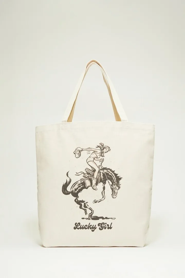 Lucky Cowgirl Tote