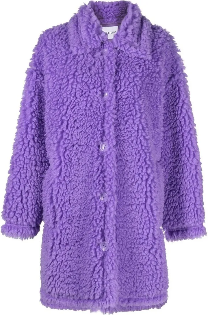 Gwen faux-shearling coat
