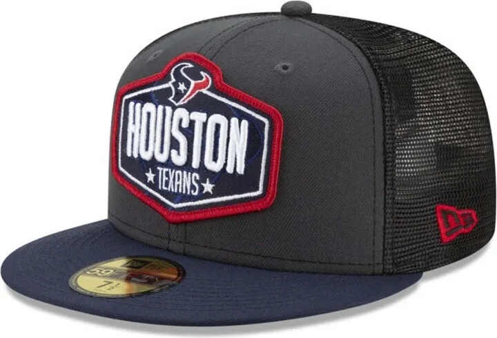 New Era Houston Texans 2021 Draft 59FIFTY Cap
