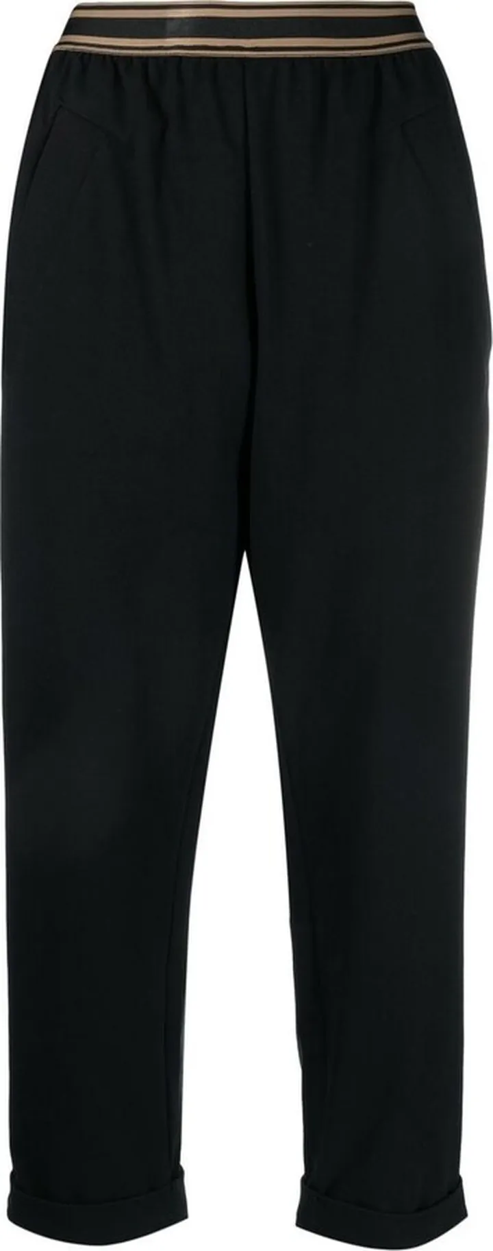Cropped Knitted Trousers