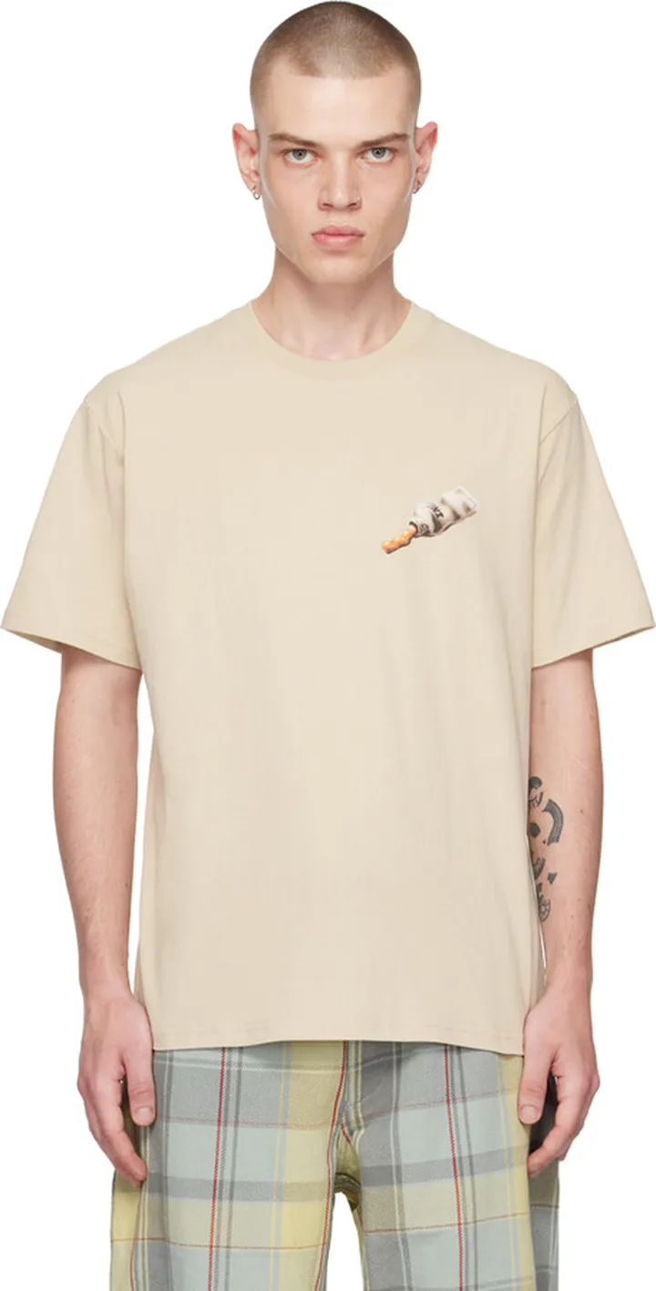 thisisneverthat Beige Chess T-Shirt