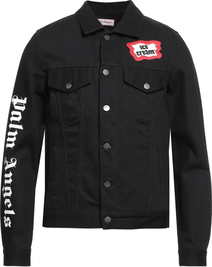 Denim Outerwear Black