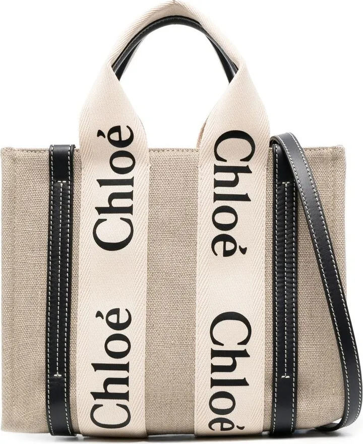 Woody logo-print tote bag