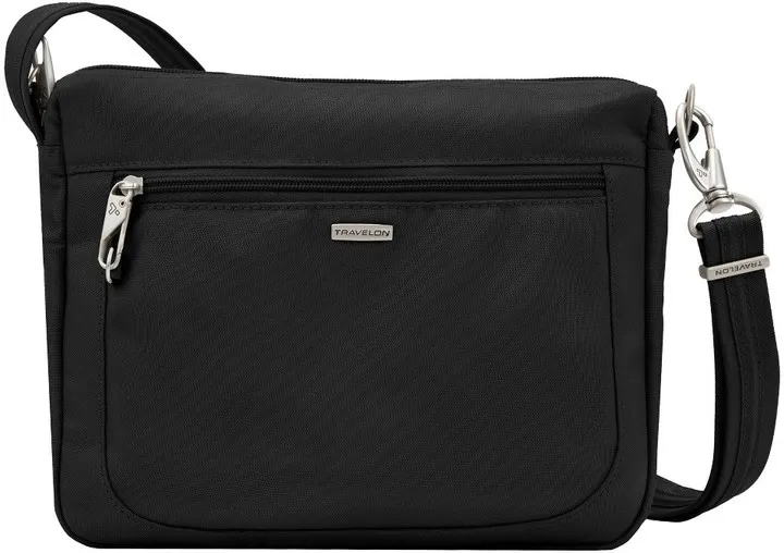 Travelon RFID Anti-Theft Small Cross Body - Black