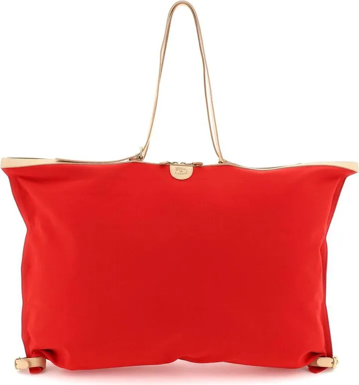 Il Bisonte Cotton Canvas Maxi Tote Bag