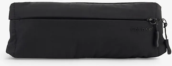 Black Logo-appliqué Recycled-polyester Belt bag