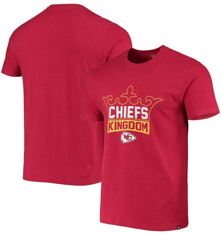 Men's Red Kansas City Chiefs Regional Super Rival Kingdom T-shirt
