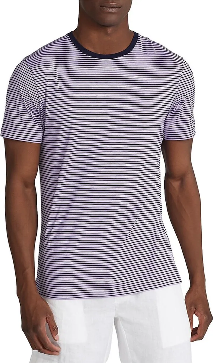 Stripe Cotton T-Shirt