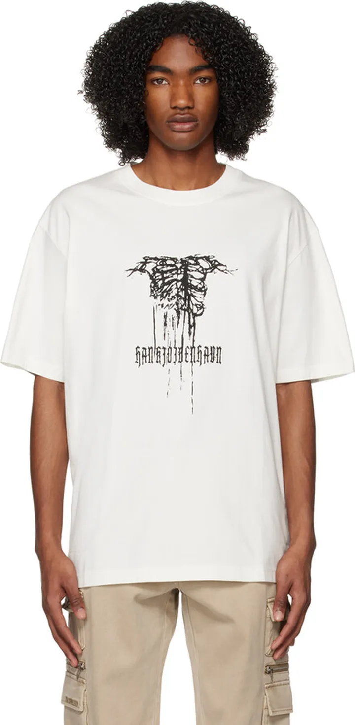 Han Kjobenhavn Off-White Boxy T-Shirt