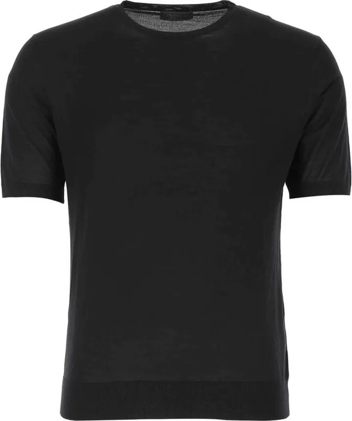 Prada Knitted Slim Fit T-Shirt
