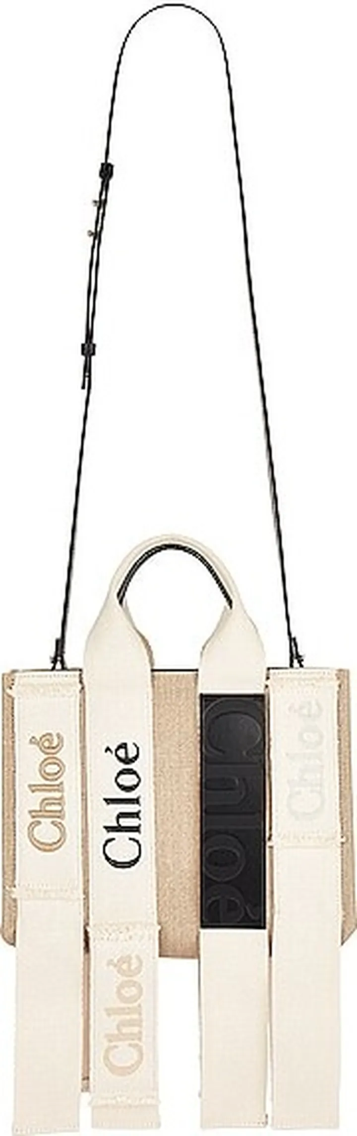 Chloe Woody Tote Bag in Taupe