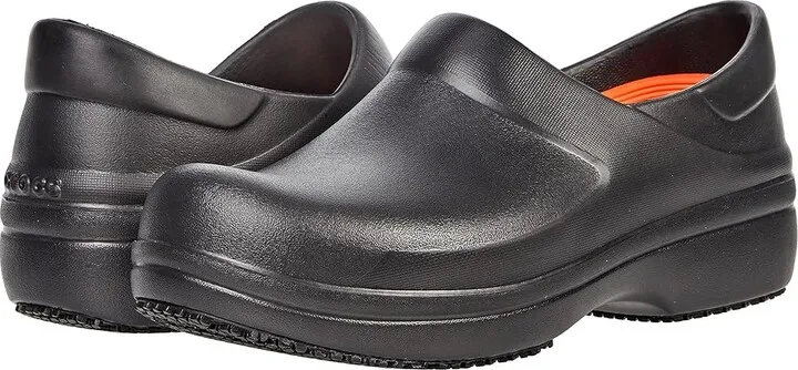 Crocs Work Neria Pro II Literide Clog (Black) Women's Shoes