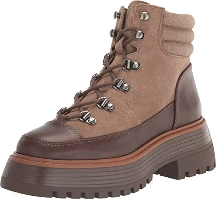 Vince Camuto Women's Footwear Women's Mertami Lace Up Bootie Combat Boot