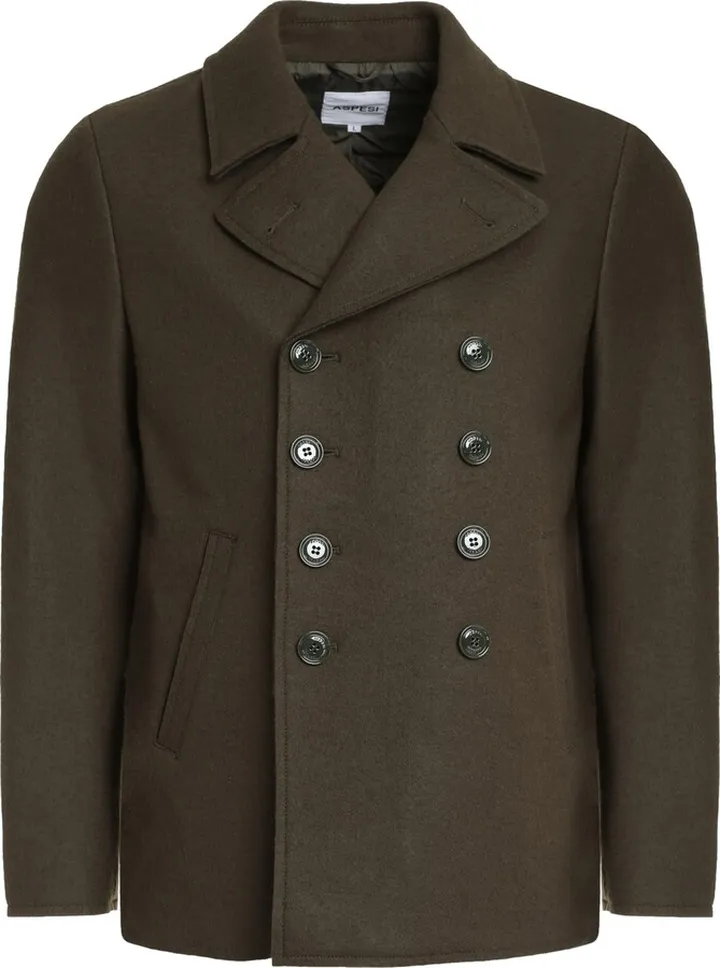 Double-breasted Wool Coat