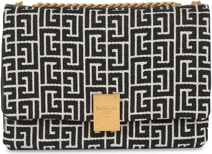 1945 Monogram Jacquard Shoulder Bag
