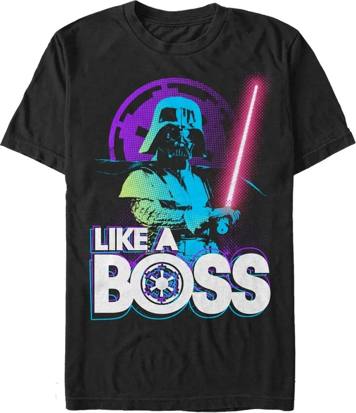 Men's Star Wars Like a Boss T-Shirt - Black - 2X Large