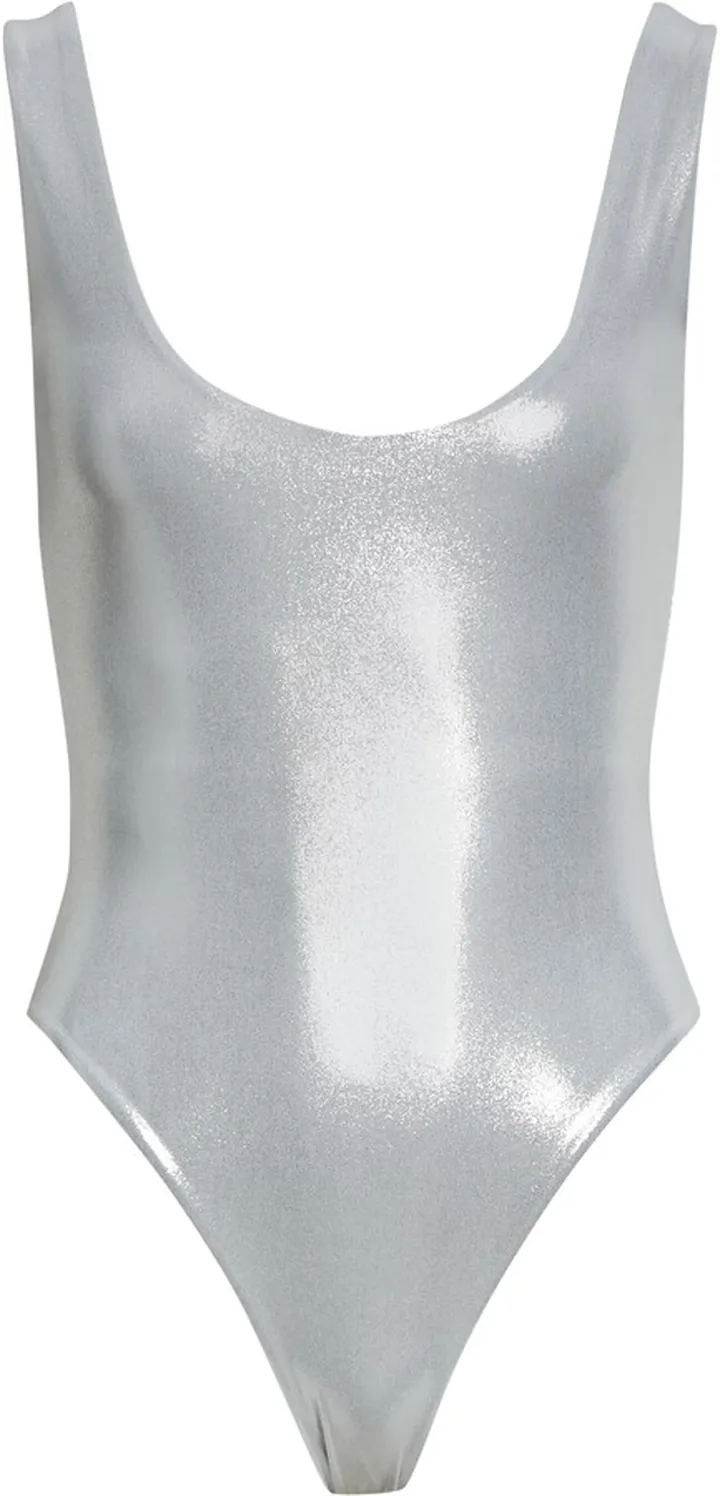 Lamé Jersey Bodysuit