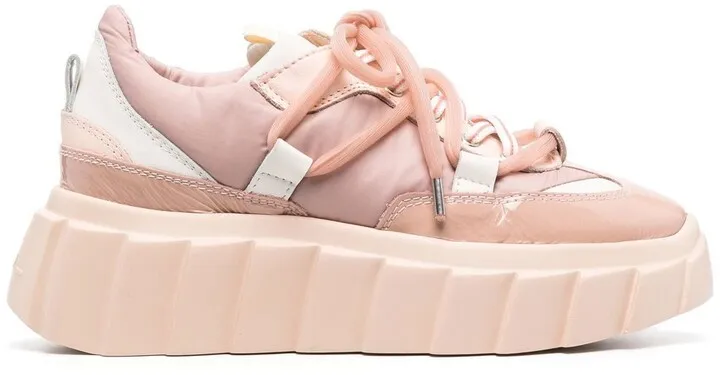Blondie platform lace-up sneakers