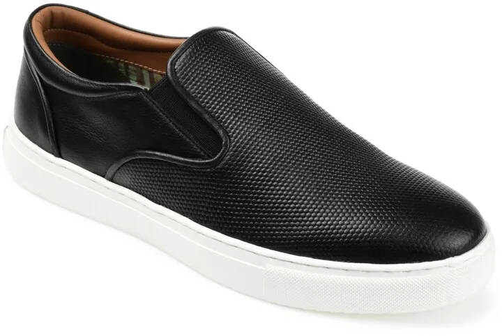 Thomas & Vine Men's Conley Slip-On Leather Sneakers Men's Shoes